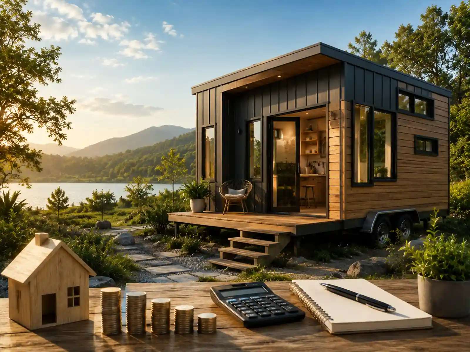 Modele göre tiny house fiyatlarını gösteren örnek model görüntüsü
